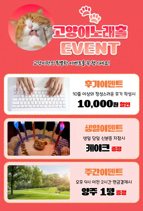 용봉동 고양이노래홀 광주룸빵달리기 룸 노래홀 가라오케 실내 이미지 2